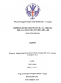 Dampak Pertambangan Batu Di Desa Telaga Kecamatan Pelaihari (Studi Etika Ekologi)