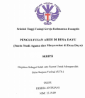 Pengulusan Abeh Di Desa Dayu (Suatu Studi Agama Dan Masyarakat Di Desa Dayu)