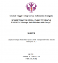 Sinkretisme di Jemaat GKE Tumbang Panggo: Seberapa Jauh Diterima Oleh Gereja?