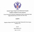 Gereja Sebagai Malamang (Upaya  Berteologi Kontekstual Menggunakan Model Antropoligis Dalam Rangka Bereklesiologi Di Jemaat GKE Beto Wao)